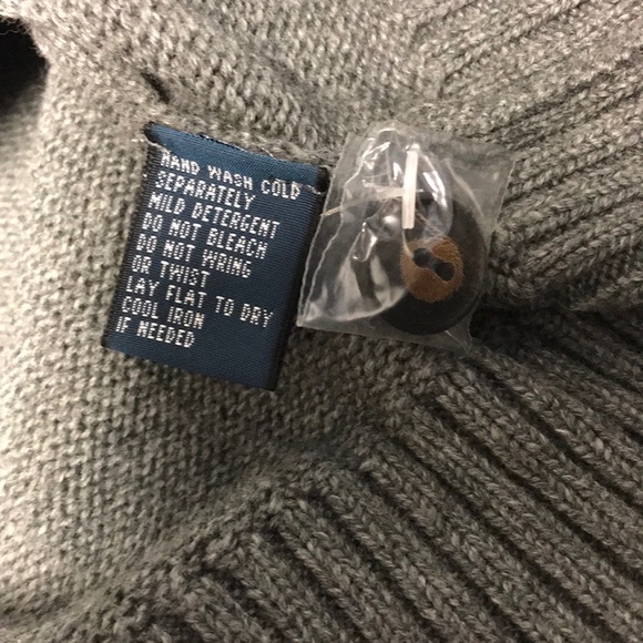 Polo Ralph Lauren Mock Neck 3Button Sweater - Picture 6 of 8